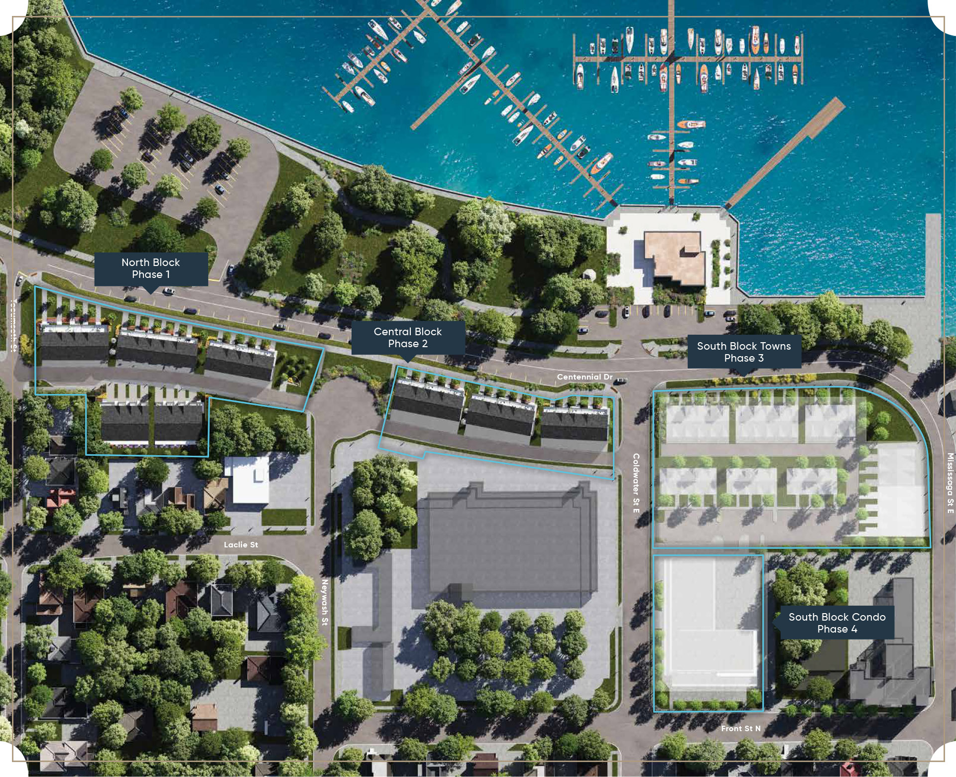 Sunshine Harbour site plan